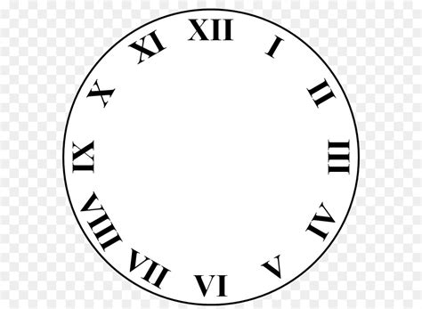 Roman Numeral Clock Drawing | Free download on ClipArtMag