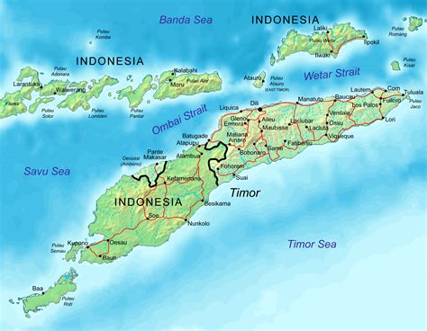 maps  east timor timor leste map library maps   world