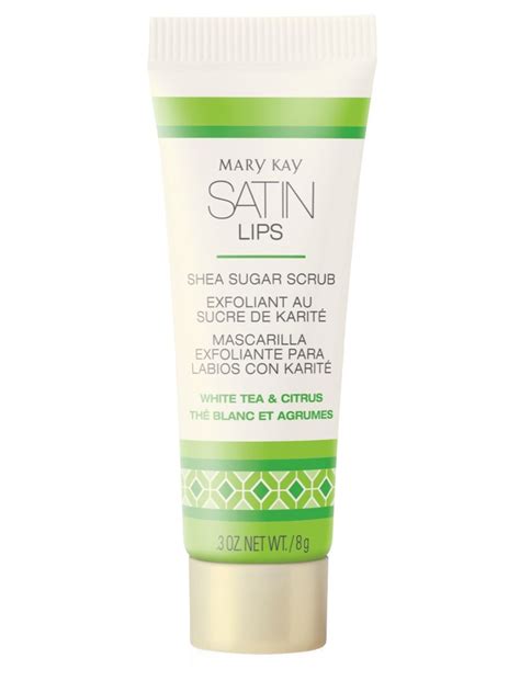 White Tea & Citrus Satin Lips® Shea Sugar Scrub | Mary Kay