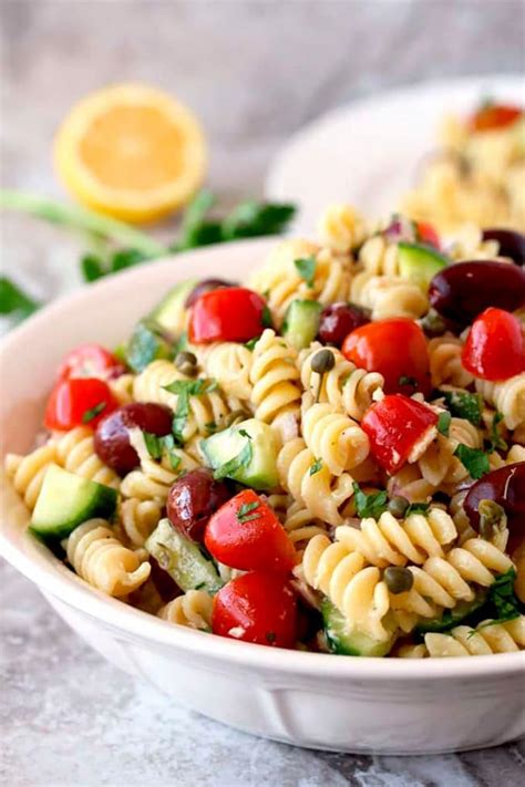 Tuna Pasta Salad Recipe Lemon Blossoms