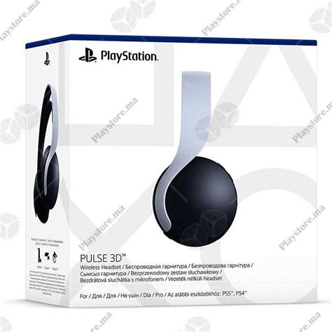 Casque Micro Sans Fil Pulse 3d Blanc Ps5