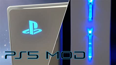 PS5 Custom LED buttons - Frosty White Mod - YouTube