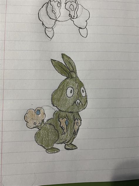 Trubbish Redesign As A Dust Trash Bunny Rpokemon