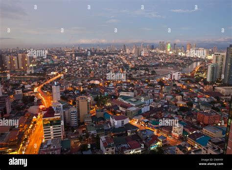 Philippines Luzon Island Manila Makati District Stock Photo Alamy