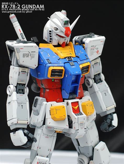 PG RX-78-02 First Gundam by Ghost | Gundam, Gundam mobile suit, Custom ...