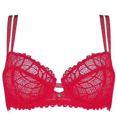 Soutien Gorge Embo Tant Armatures Rouge Morgan Lingerie Gabrielle