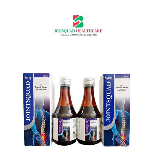 220ml Jointsquad Syrup At Rs 135 Bottle Herbal Joint Pain Syrup In