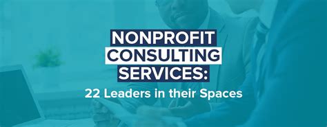 Nonprofit Consulting Firms 22 Leaders In Their Spaces Dnl Omnimedia