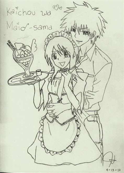 Kaichou wa Maid-sama by FueledByAllen on DeviantArt