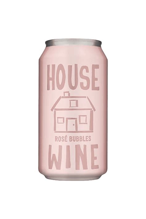 House Wine Rosé Bubbles 375ml Can Delivery In Oakland Ca Savemore Market