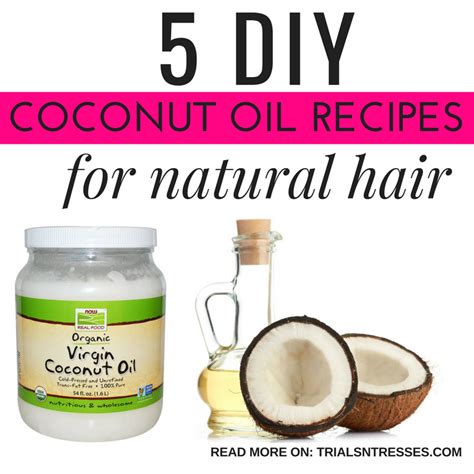 Homemade Coconut Oil For Hair