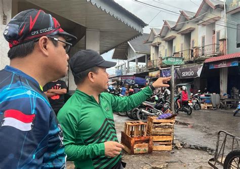 Bupati Satono Tinjau Progres Pembangunan Pasar Pemangkat Pojokkata News