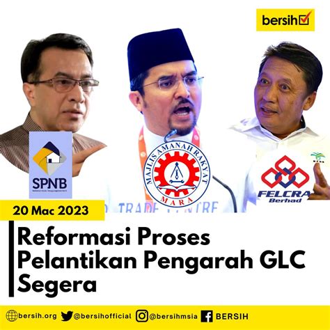 BERSIH Kecam Lantikan Politik Pengerusi GLC 3SixtyNews