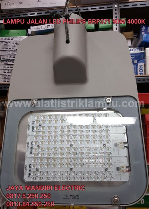 Lampu Jalan Philips LED Brp371 90W 4000k Neutral White Jaya Mandiri