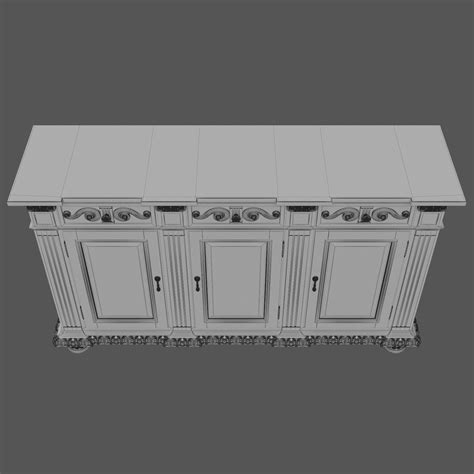 Hooker Rhapsody Credenza 3d Model Cgtrader