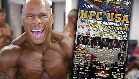 Bodybuilding Prejudging Backstage Video From The Npc Usa