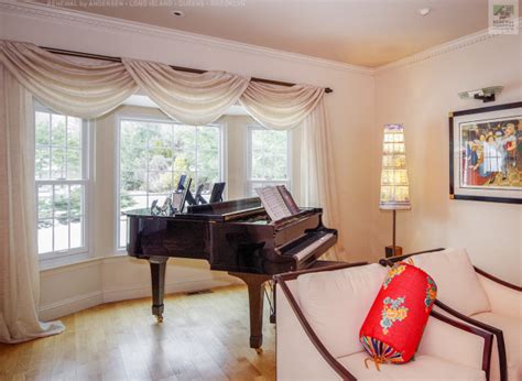 Elegant Living Room With New White Windows Renewal By Andersen Long