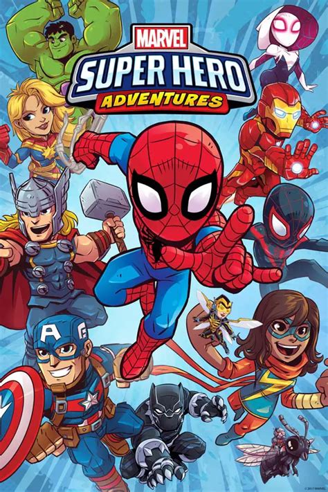 Anunciada Marvel Super Hero Adventures Para Niños De Preescolar