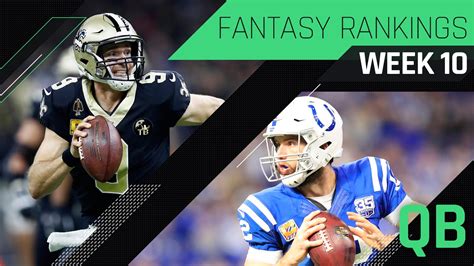 Week 10 Fantasy Rankings Qb Sporting News