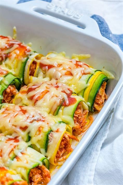 Zucchini Chicken Enchilada Roll Ups Healthy Cookies Recipe