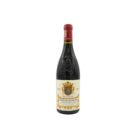 Château Maucoil Privilège 2017 Grand Vin de Châteauneuf du Pape