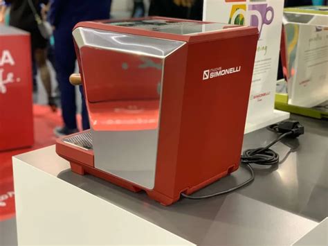 Nuova Simonelli Oscar Mood Red Machine Caf Levier Pour La Maison