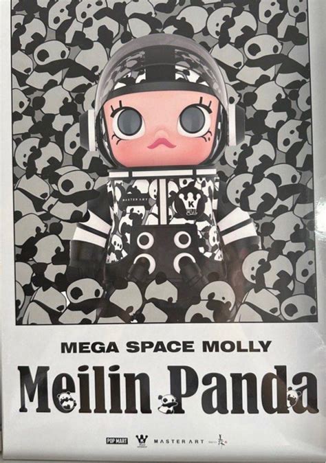 POP MART MEGA SPACE MOLLY 400 MEILIN PANDA Hobbies Toys Toys