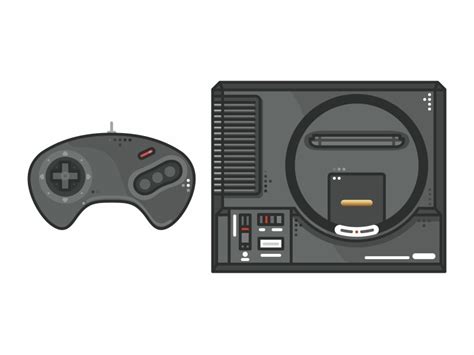 Sega Genesis by Aleksandar Savic on Dribbble