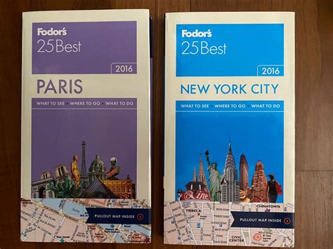 Fodors Best Travel Series Paris And New York Hobbies Toys Books