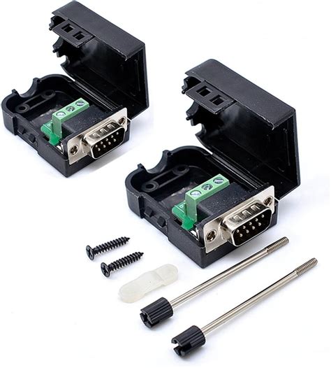 Oiyagai Pcs Db G Pins Male Adapter To Screw Connector Rs Serial