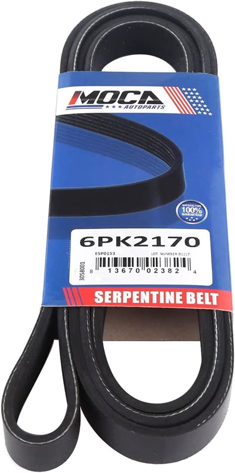 Amazon Moca Pk Epdm Serpentine Belt Fits For Ford