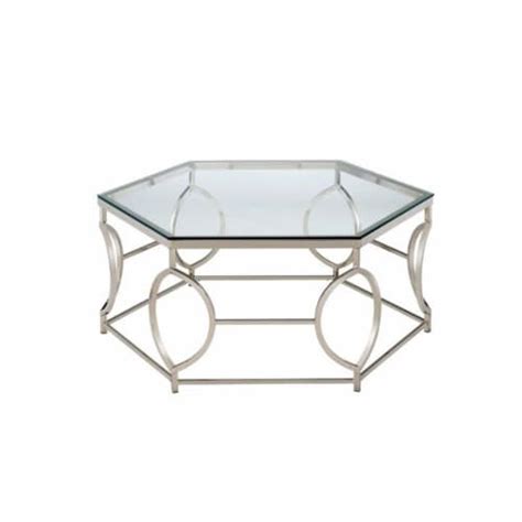 Bowery Hill Metal Coffee Table In Chrome Kroger