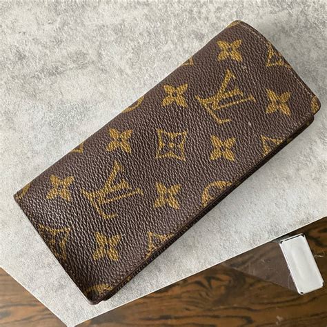 Louis Vuitton Vintage 1991 Monogram Eyeglasses Case I Miss You Vintage