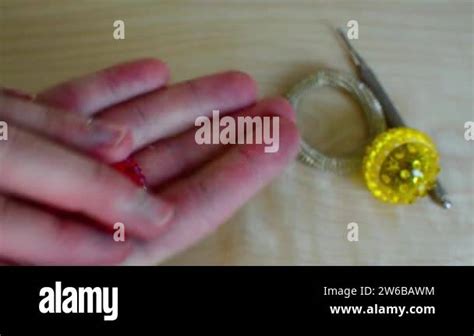 Massage The Points Of The Palm According To The Su Jok Method Using A