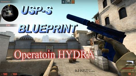 CSGO Skin Showcase USP S Blueprint YouTube