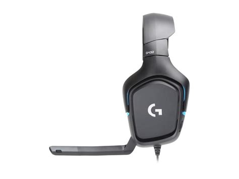 Logitech G432 Wired 7 1 Surround Sound Gaming Headset For PC Black