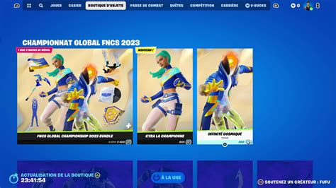 Nouveau Skin Fncs Nouveaux Skins Seth Boutique Fortnite Du