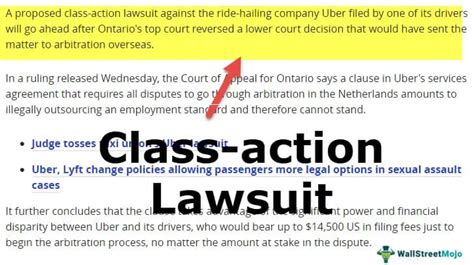 Class Action Lawsuit What Is It How To Start Examples