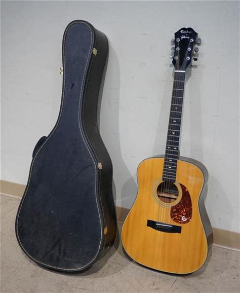 Lot - Gibson Epiphone Acoustic Guitar with Case