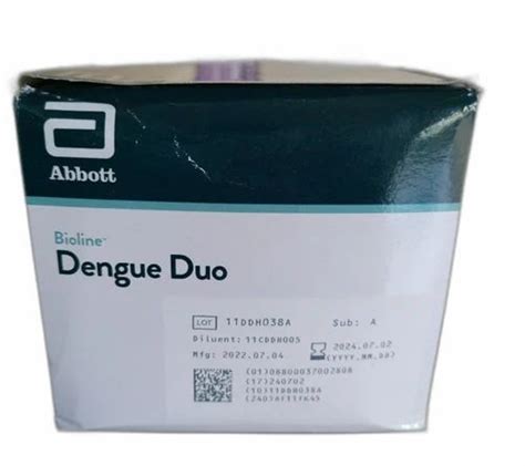 Abbott Bioline Dengue Duo Test Kit At Best Price In Bhubaneswar By