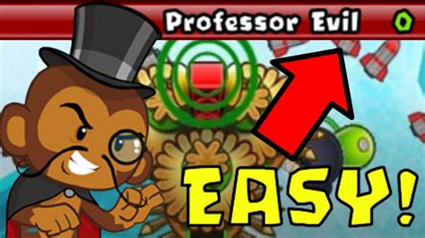 How To Beat The New Professor Evil Challenge In Btd Battles Week