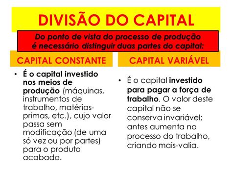 Tribuna Classista Curso Introdu O Aos Conceitos B Sicos Do Capital Em