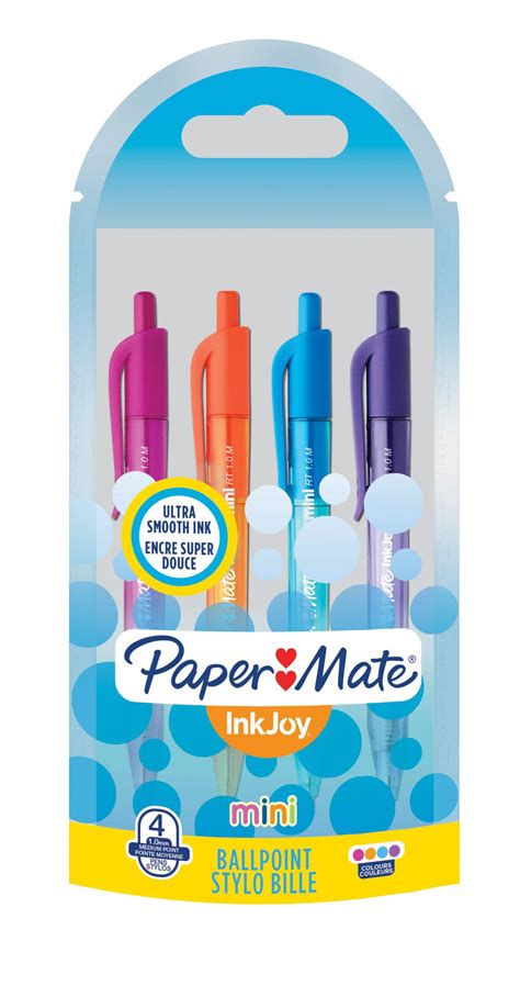 Papermate Inkjoy Mini Rt Mm Medium Nib Retractable Ball Pen