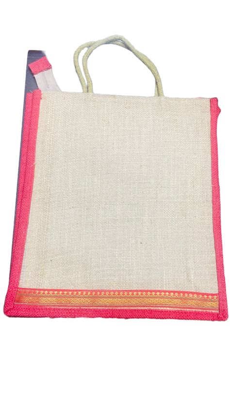 Natural Plain Handcrafted Jute Bag Size Free Size Size Dimension 12