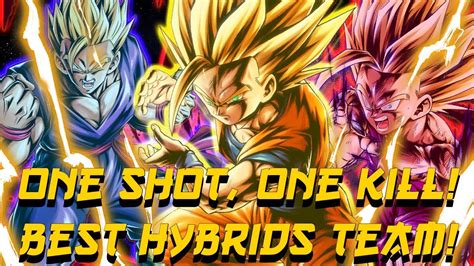 One Shot One Kill Best Hybrid Saiyans Team Dragon Ball Legends