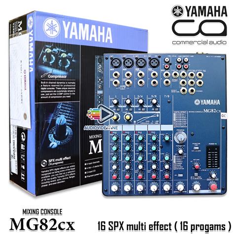 Jual Mixer YAMAHA MG82CX Mikser Audio 8 Chanel 16 Efek Vokal Bisa