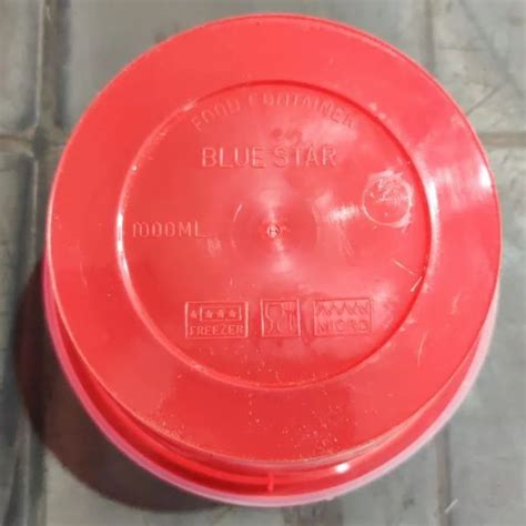 1000ml Red Plastic Food Container Type Non Disposable At Rs 5 5 Piece