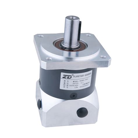 Zd One Three Stages High Precision Square 80mm Zdf Planetary Gearbox