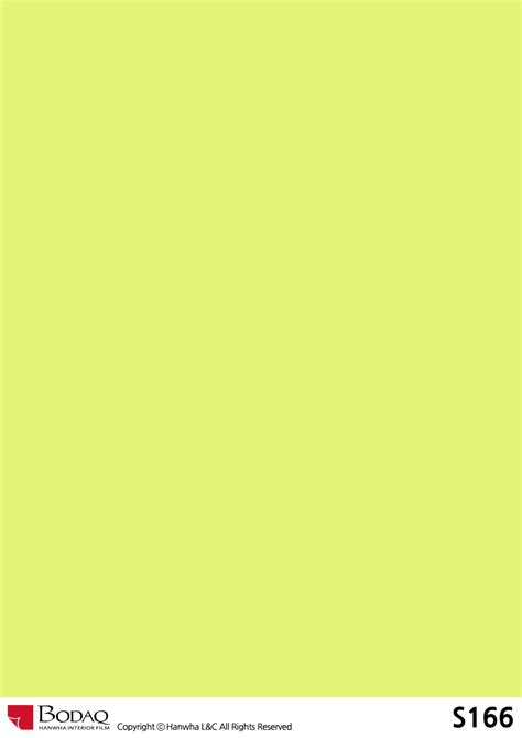 S166 Lemon Yellow Interior Film Solid Color Collection Stick It