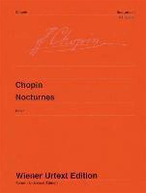 Nocturnes Fr D Ric Chopin Boeken Bol